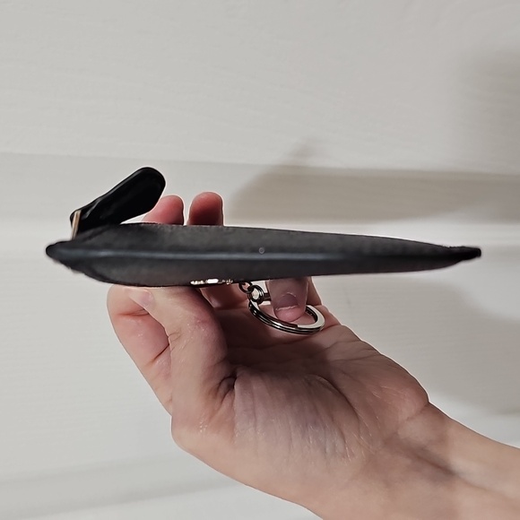 Coach Mini Skinny ID Case - Black Sparkle - Picture 4 of 10